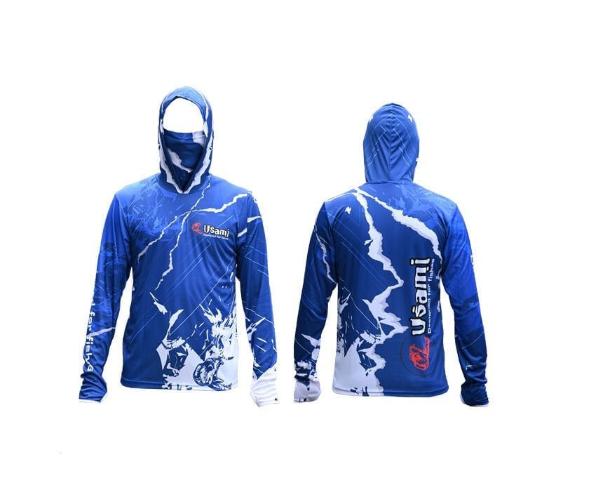 USAMI DİJİTAL BASKILI BAFLI KAPŞONLU UZUN KOL