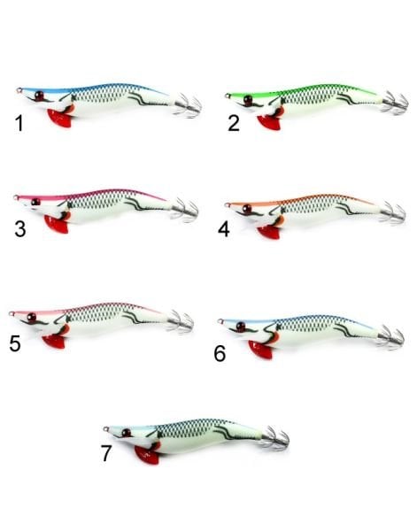 Captain 3031 Kalamar Zokası 12cm Casting Bilyeli Squid Size 3.5 18gr