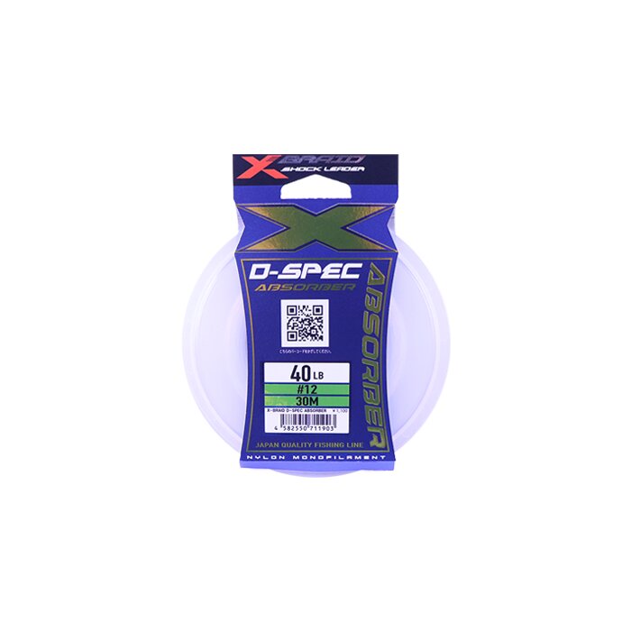YGK X027 ABSORBER D-SPEC NYLON 30M 32KG 0.74