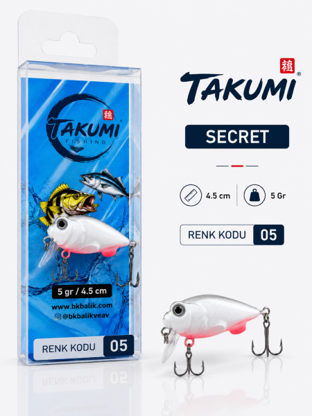 TAKUMİ SECRET 4.5 CM 5 GR COLOR : SARDİNE