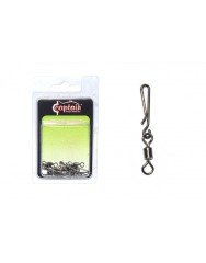 Captain 5128 Speed Sahte Balık Klipsi 10lu Paket Black Nikel