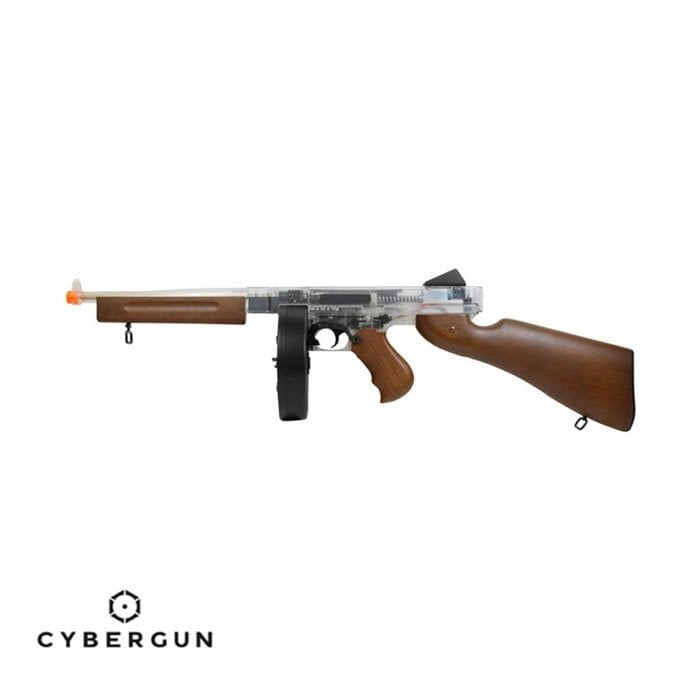 S. CYBERGUN Thombson M4A1 Drum AEG Airsoft Tüfek