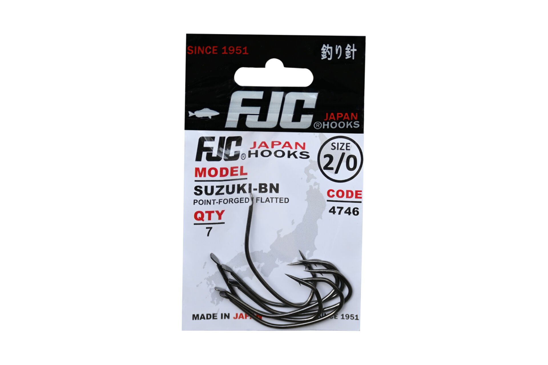 FJC4746 SUZUKI BLACK NIKEL