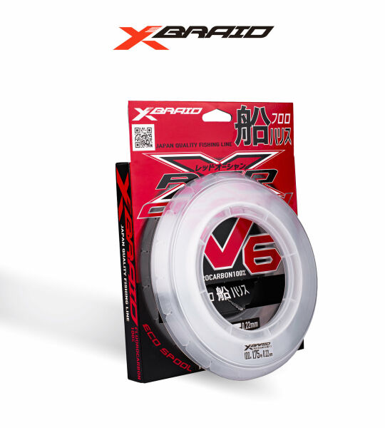 YGK X059 RED OCEAN V6 FC 100M 0.47-13.7KG