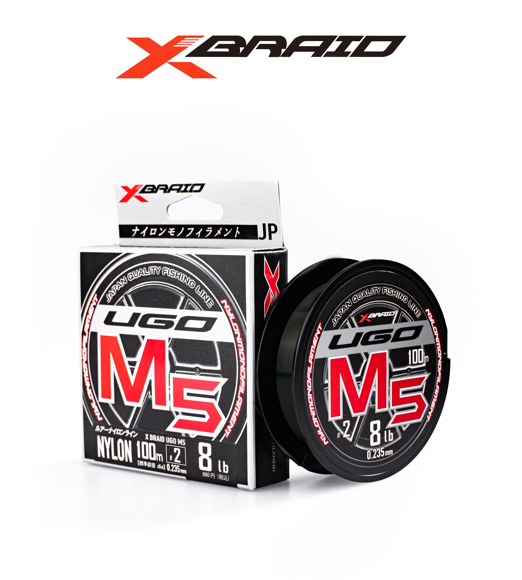 YGK X062 UGO M5 NYLON 100M 3.63KG 0.235