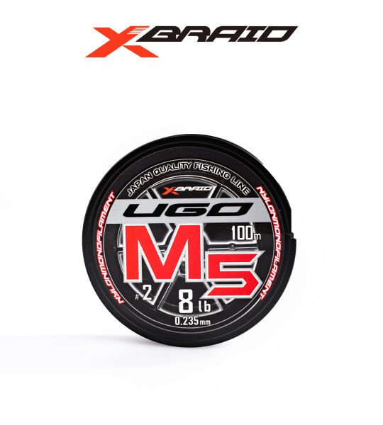 YGK X062 UGO M5 NYLON 100M 3.63KG 0.235