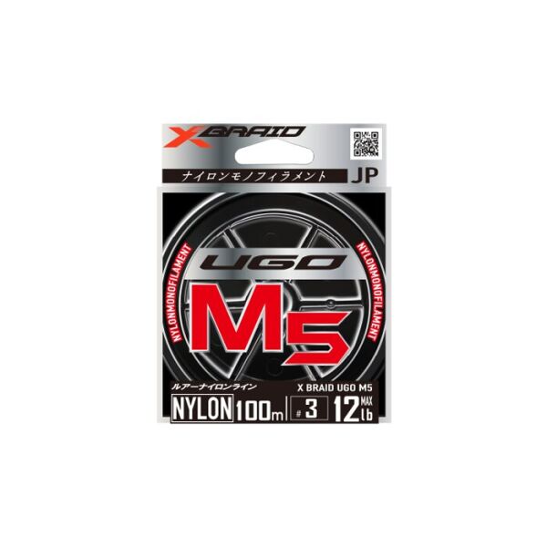 YGK X062 UGO M5 NYLON 100M 3.63KG 0.235