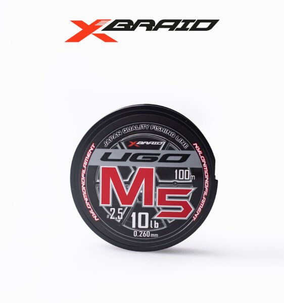 YGK X062 UGO M5 NYLON 100M 4.54KG 0.26