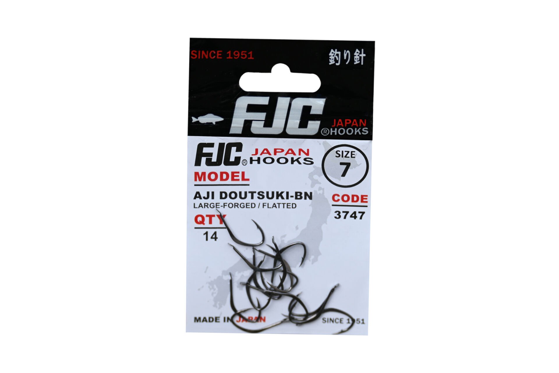 FJC3747 AJI DOUTSUKI BLACK NIKEL
