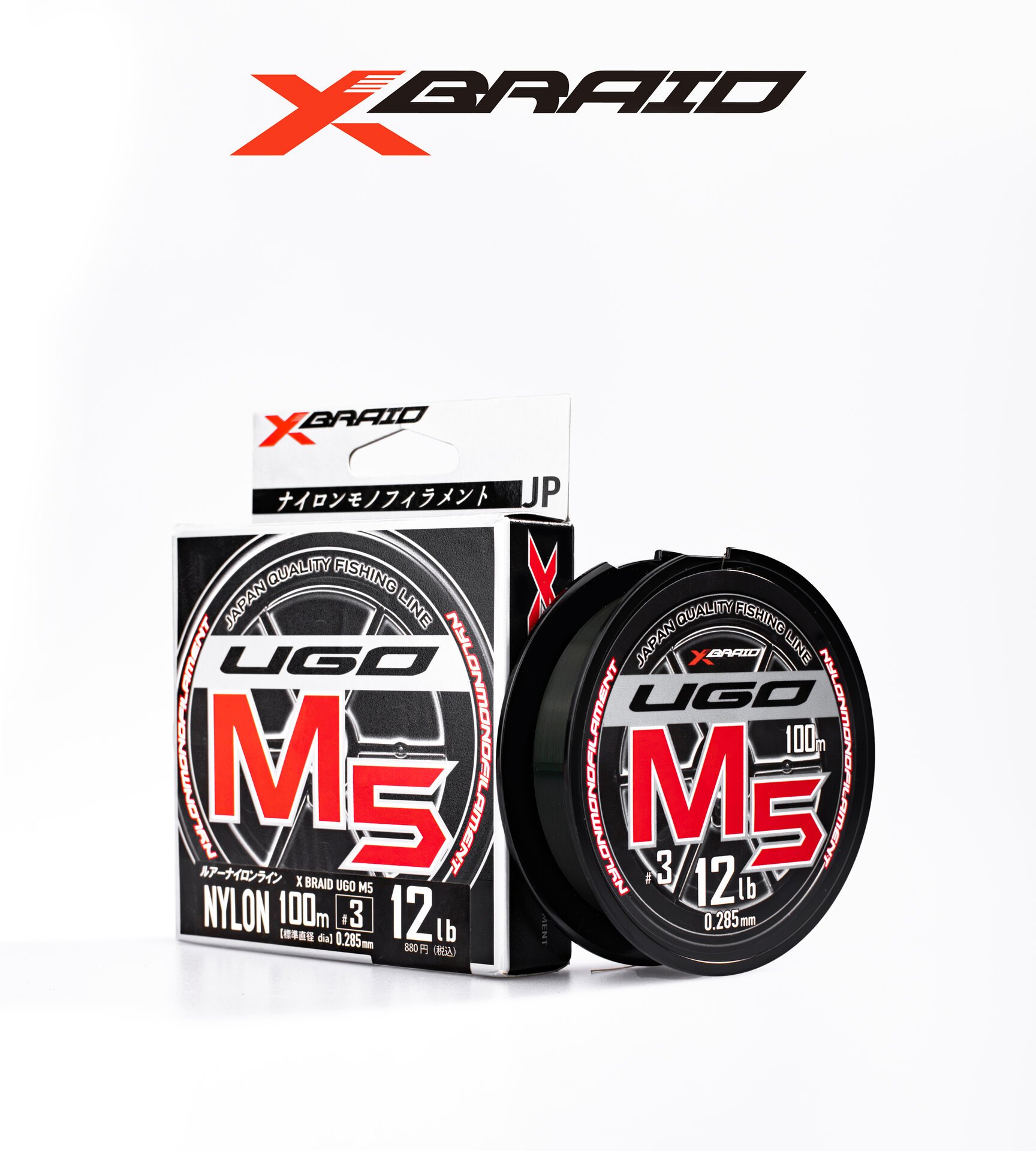 YGK X062 UGO M5 NYLON 100M 5.44KG 0.285