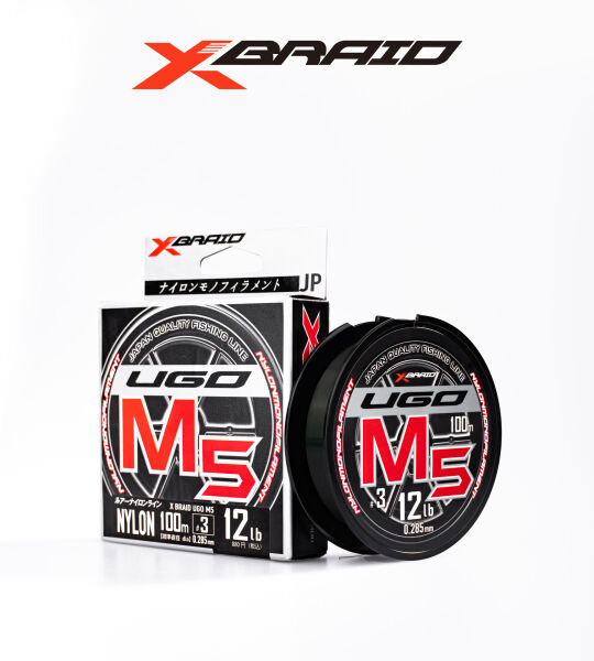 YGK X062 UGO M5 NYLON 100M 5.44KG 0.285