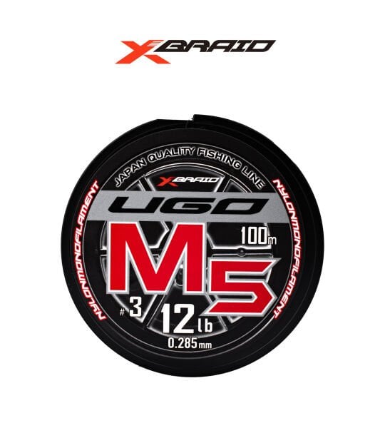 YGK X062 UGO M5 NYLON 100M 5.44KG 0.285