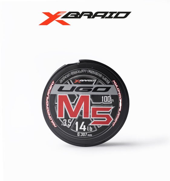 YGK X062 UGO M5 NYLON 100M 6.35KG 0.307