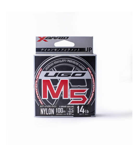 YGK X062 UGO M5 NYLON 100M 6.35KG 0.307