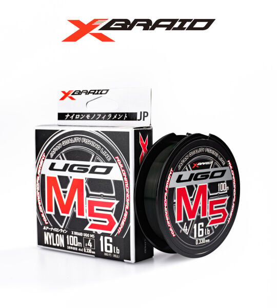 YGK X062 UGO M5 NYLON 100M 7.26KG 0.33