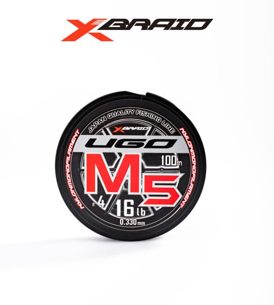 YGK X062 UGO M5 NYLON 100M 7.26KG 0.33