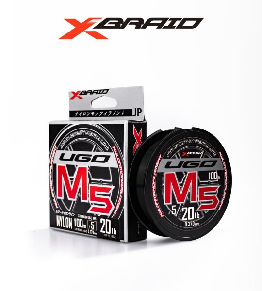 YGK X062 UGO M5 NYLON 100M 9.07KG 0.37