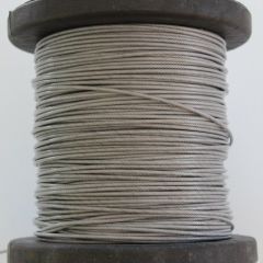 SILVERSTAR NAYLON KAPLAMALI ÇELİK TEL 500 MT. Boy: 500 MT. / 20 LB
