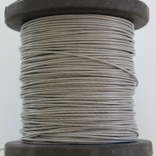 SILVERSTAR NAYLON KAPLAMALI ÇELİK TEL 500 MT. Boy: 500 MT. / 30 LB
