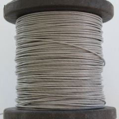 SILVERSTAR NAYLON KAPLAMALI ÇELİK TEL 500 MT. Boy: 500 MT. / 30 LB