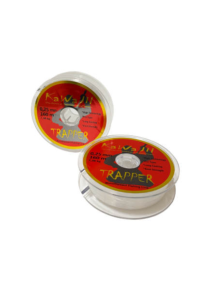 Kawa Jıl Trapper 160m Şeffaf Misina 0.18 MM