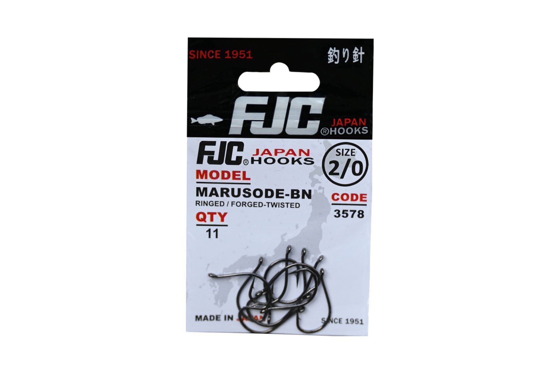 FJC3578 MARU SODE RINGED BLACK NIKEL