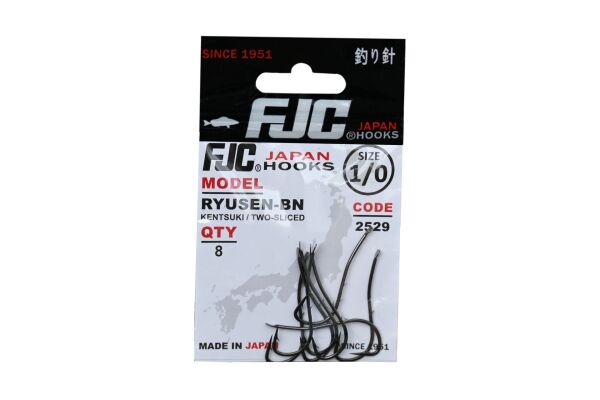 FJC2529 RYUSEN TWO SLICED BLACK NIKEL