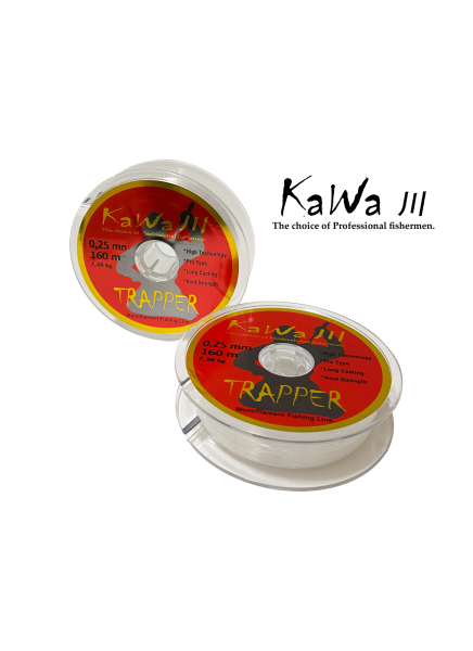 Kawa Jıl Trapper 160m Şeffaf Misina 0.28 MM