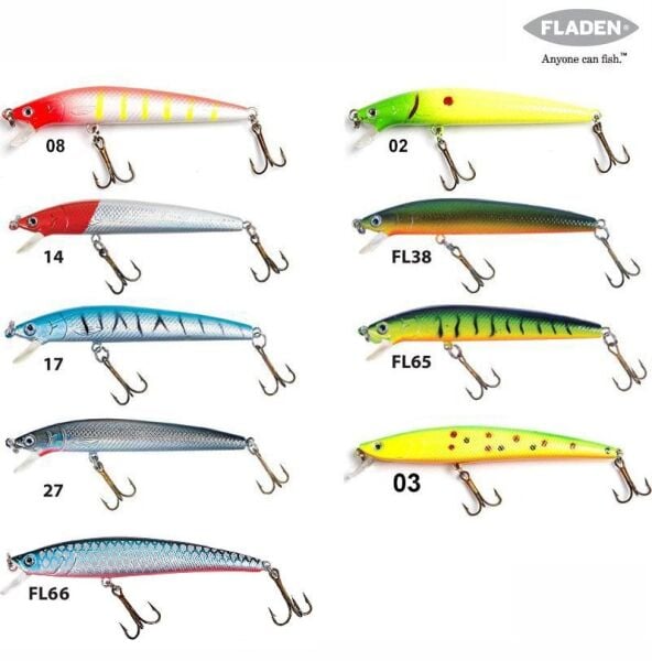 Fladen Eco Minnow Maket Balık 11.5 cm