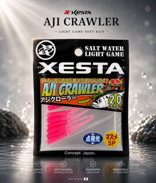 XESTA AJICRAWLER LRF YEM 2.0” 5 CM KSE-SPL 7P
