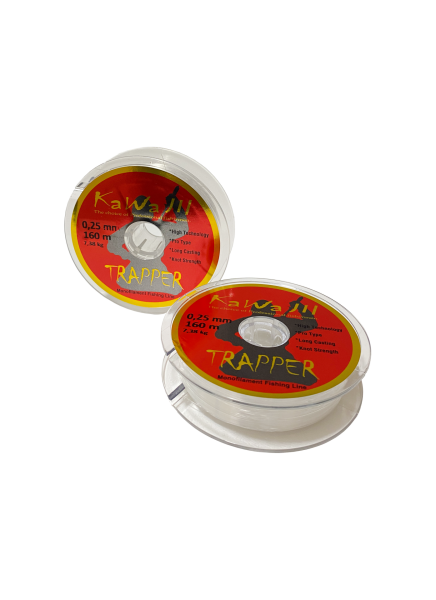 Kawa Jıl Trapper 160m Şeffaf Misina 0.50 MM
