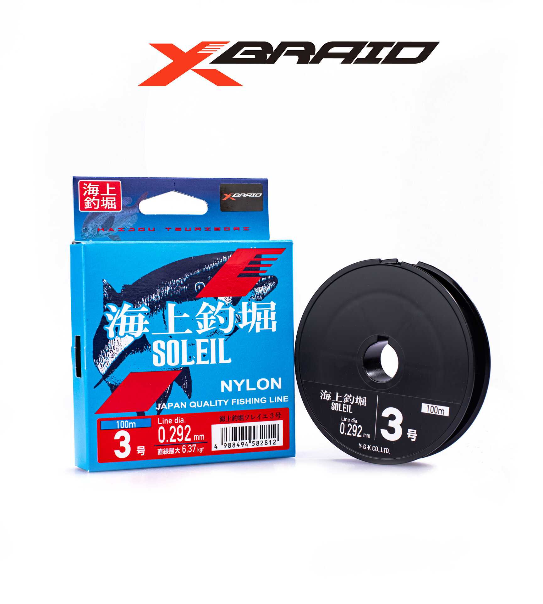 YGK M630 SOLEIL NYLON 100M 6.37KG 0.292