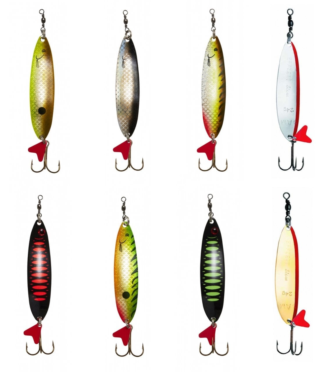 Dam Effzett Standard Spoon Slim 8 cm 24 gr Sinking Kaşık