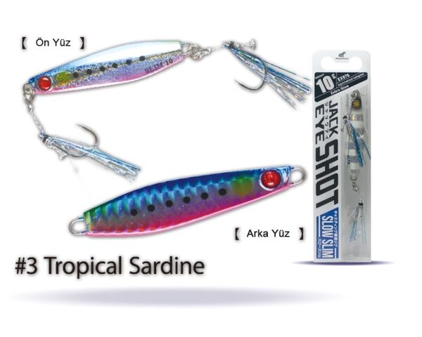 Hayabusa EX 976 Jack Eye Slow Slim 10gr Light Jig Suni Yem 3