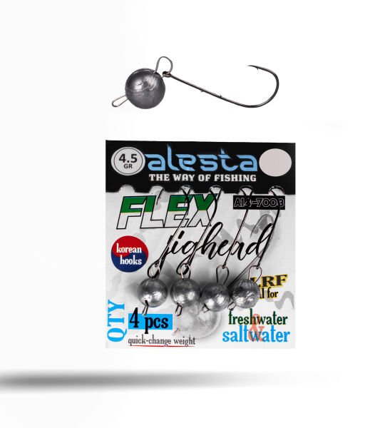 FLEX JIGHEAD HAM 4P 4.5G
