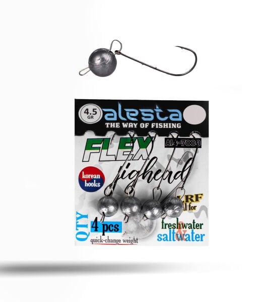 FLEX JIGHEAD HAM 4P 4.5G