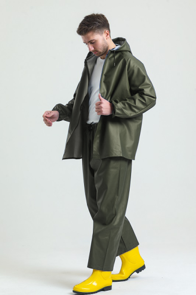 Liman Fermuarlı YağmurlukTakım Alt-Üst - 45 Micron