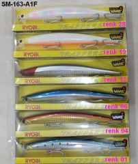 Ryobi Maket Balık SM-163-A1F Boy: 163MM Colour: 06