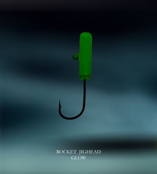 ROCKET JIGHEAD GLOW 4P 3G