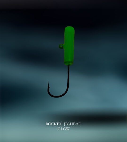 ROCKET JIGHEAD GLOW 4P 5G