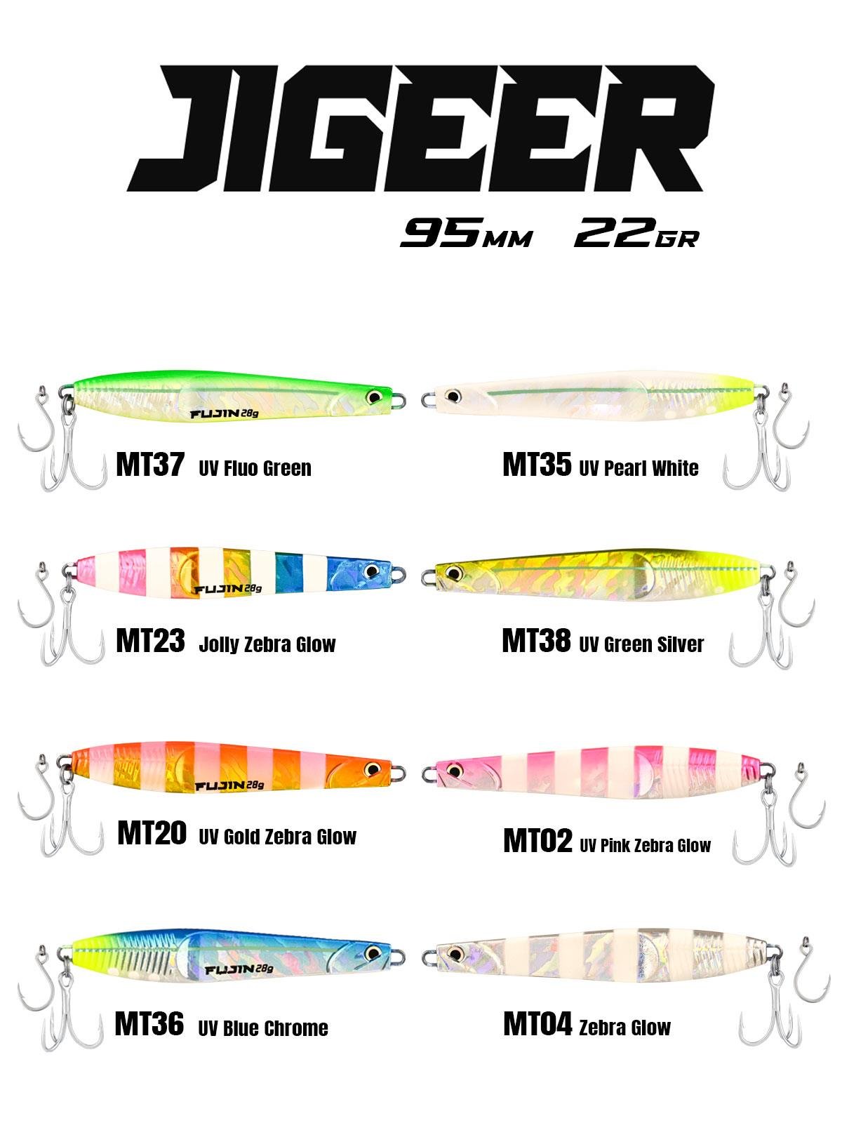 Fujin Jigeer 22gr 97mm Kaşık Yem