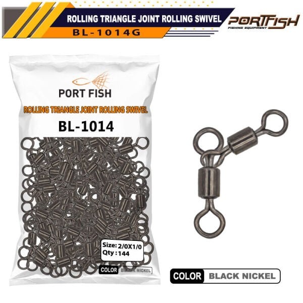 Portfish BL-1014 İkili Parakete Fırdöndü 144 Ad