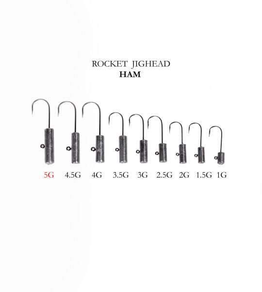 ROCKET JIGHEAD HAM 4P 5G
