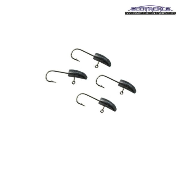 ECOTACKLE GUN LRF JIGHEAD  4P
