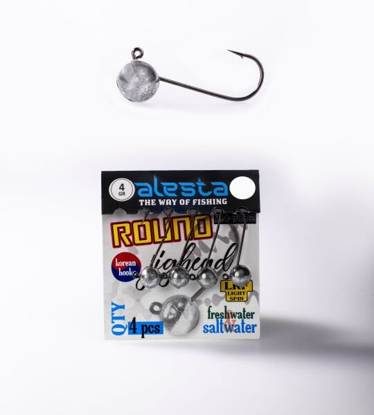 ROUND JIGHEAD HAM 4P 4G