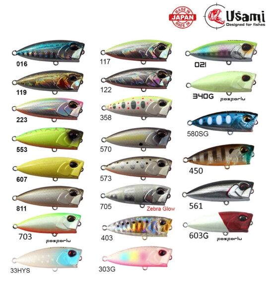 Usami Snoopy 40F Popper 3.1 G Maket Balık 016