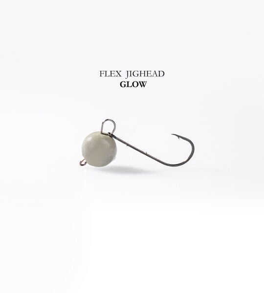 FLEX JIG HEAD GLOW 4P 2G