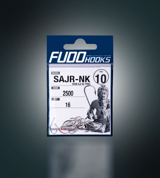 2501 SHIN-AJI W/ RING #10 BLACK NIKEL 16P