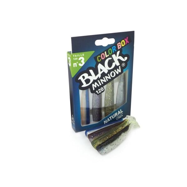 Fiiish BM120/3 BM954  4 Adet Color Box Natural + Rattle Silikon Yem
