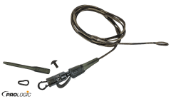 Prologıc Safetly Clip QC Link Metal Core Leader 80cm 45lbs 3 Adet